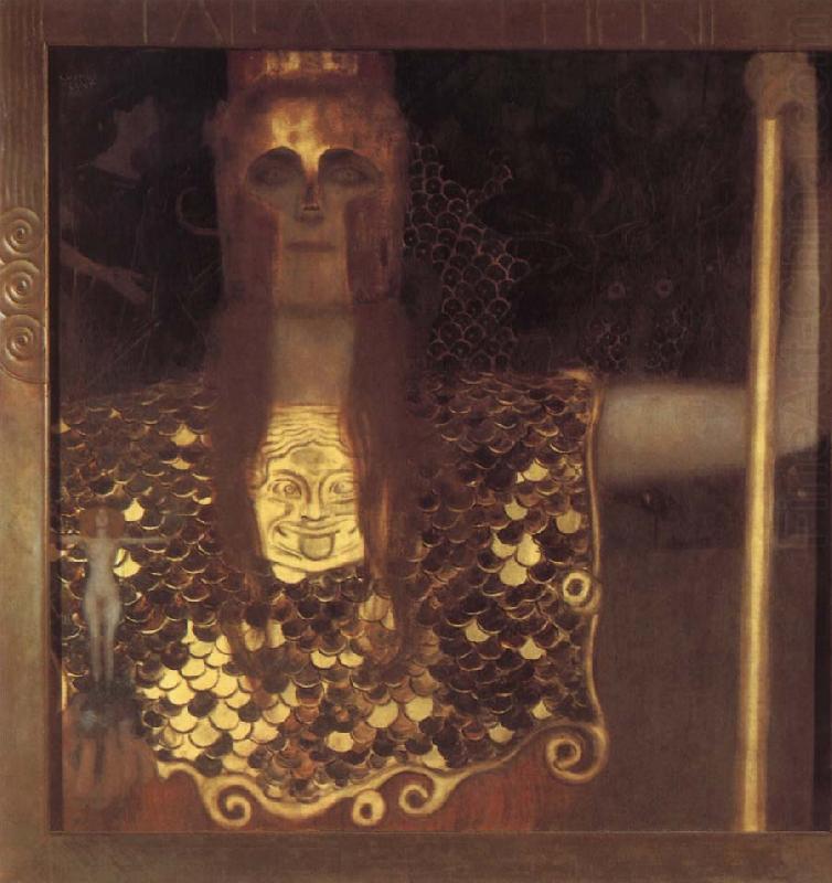 Gustav Klimt Pallas Athena china oil painting image